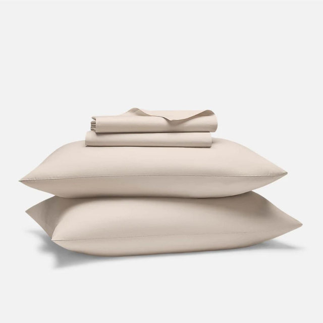 Classic Percale Core Sheet Set - Pebble