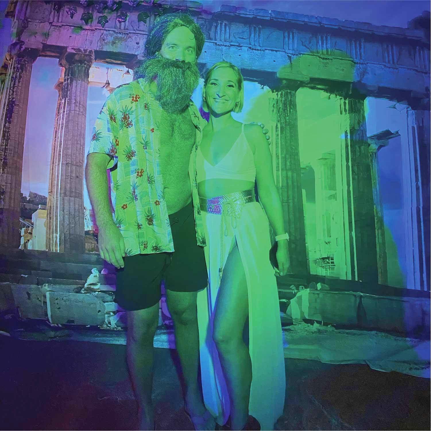 The first picture of the two of us