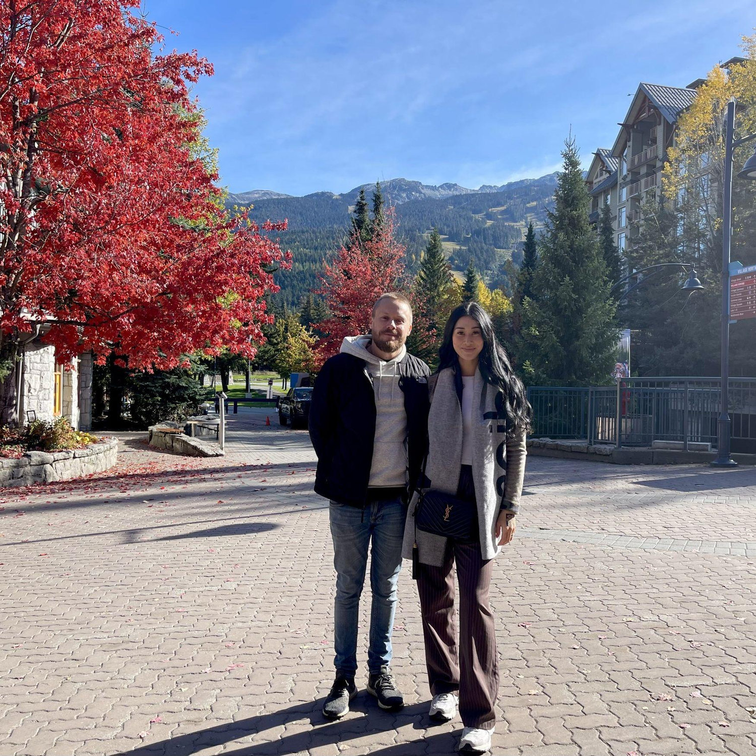 Another trip to Canada - here is a pic from our afternoon stroll in Whistler!