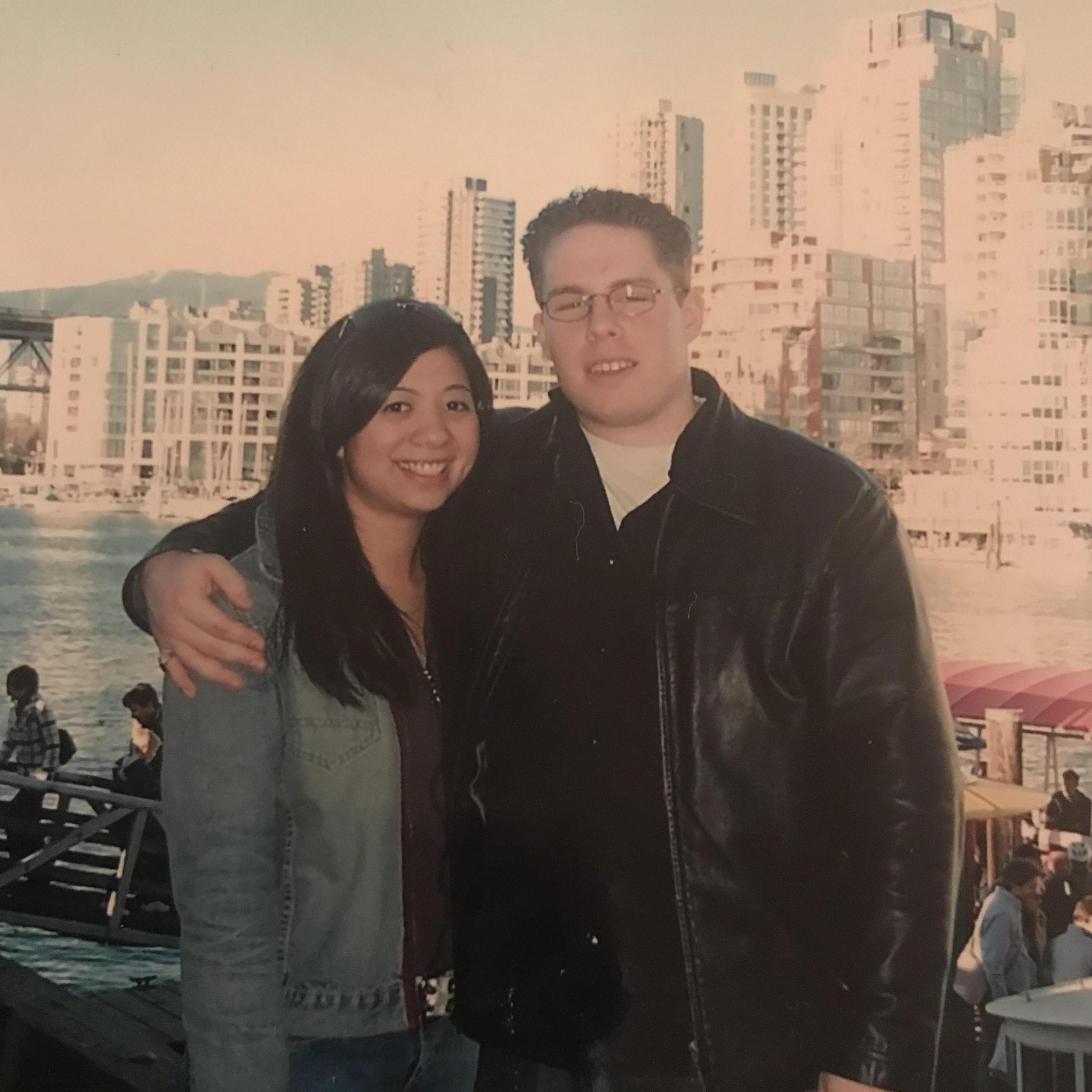 2005: Celebrated our 6th month anniversary on Granville Island, 7 years later we ended up renting our first place together in the same neighbourhood.