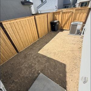 Backyard renovation