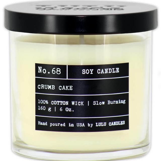Lulu Candles, Scented Jar Candle, (Crumb Cake, 6 Oz.)