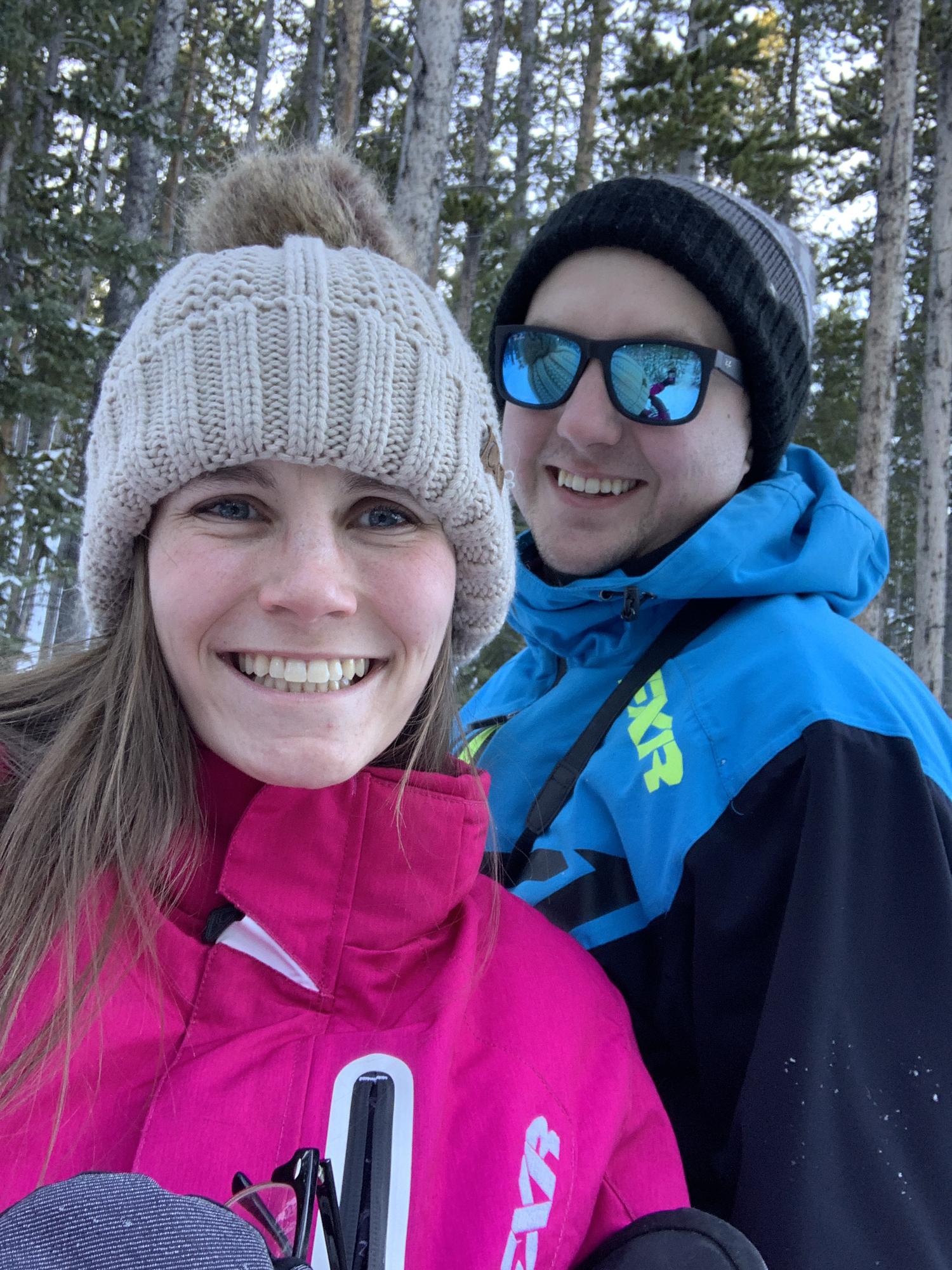 Snowshoeing for Christmas