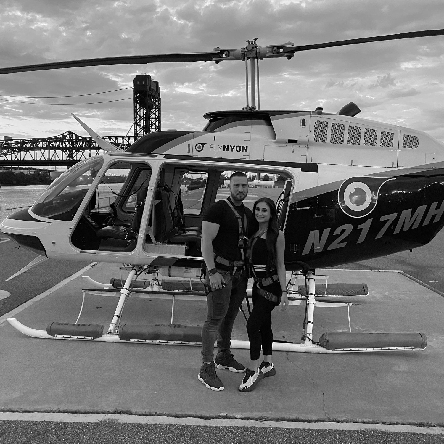 Our first time on a helicopter.
Location: FlyNYON Helicopter Tours- Kearny, NJ
May 31, 2020