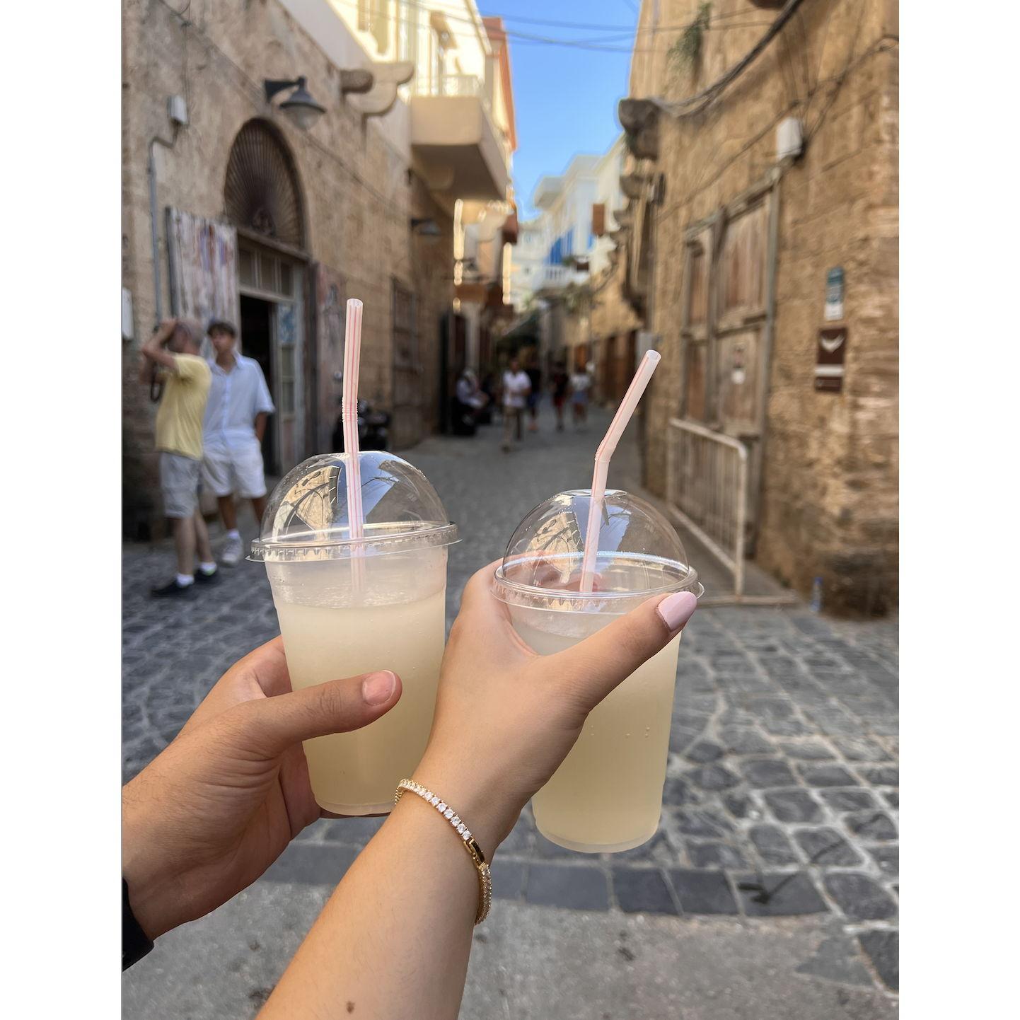 Lemonade in Batroun, Lebanon :) - 2022