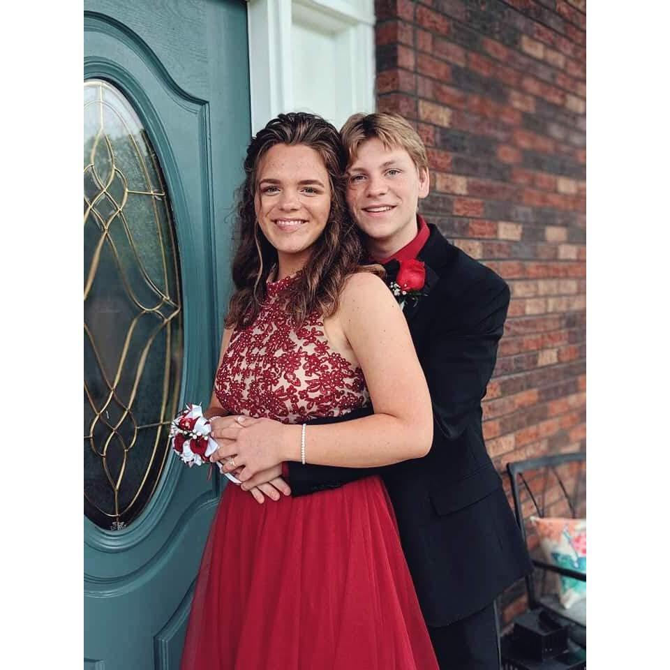 Our junior prom.