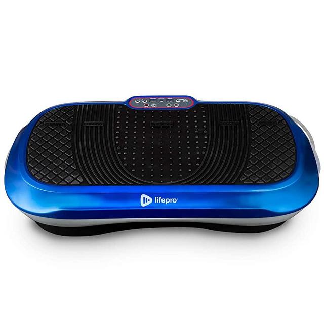 LifePro Waver Vibration Plate Exercise Machine - Whole Body Workout Vibration Fitness Platform w/Loop Bands - Home Training Equipment for Weight Loss & Toning
