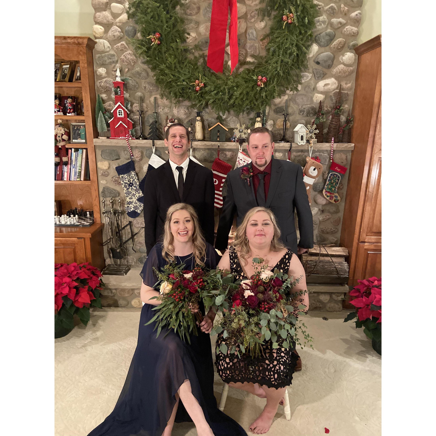 Sarah and Philip (right)
Maid of Honor and Sister of bride Paige Kingsley and Paul Slezak