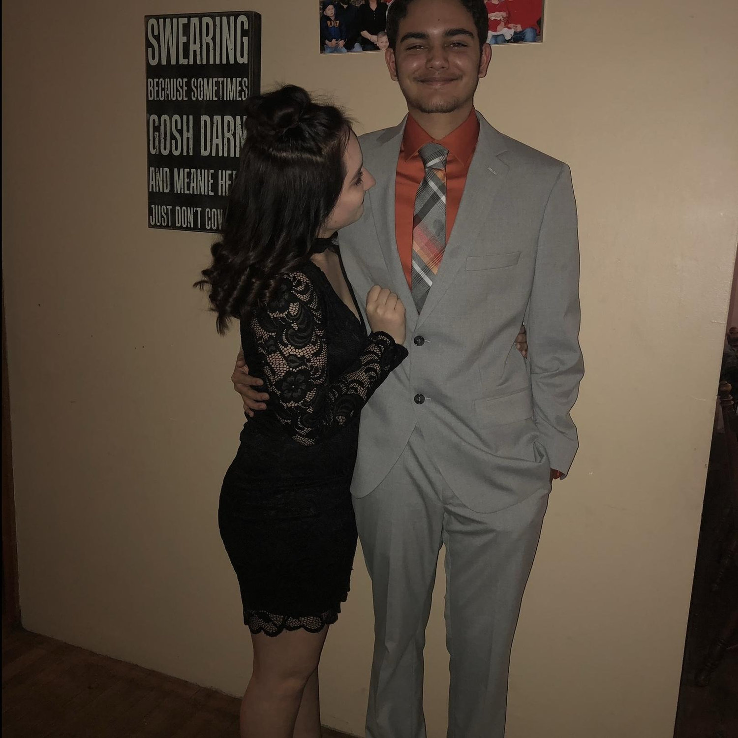 Our HS homecoming dance! 01.26.2018