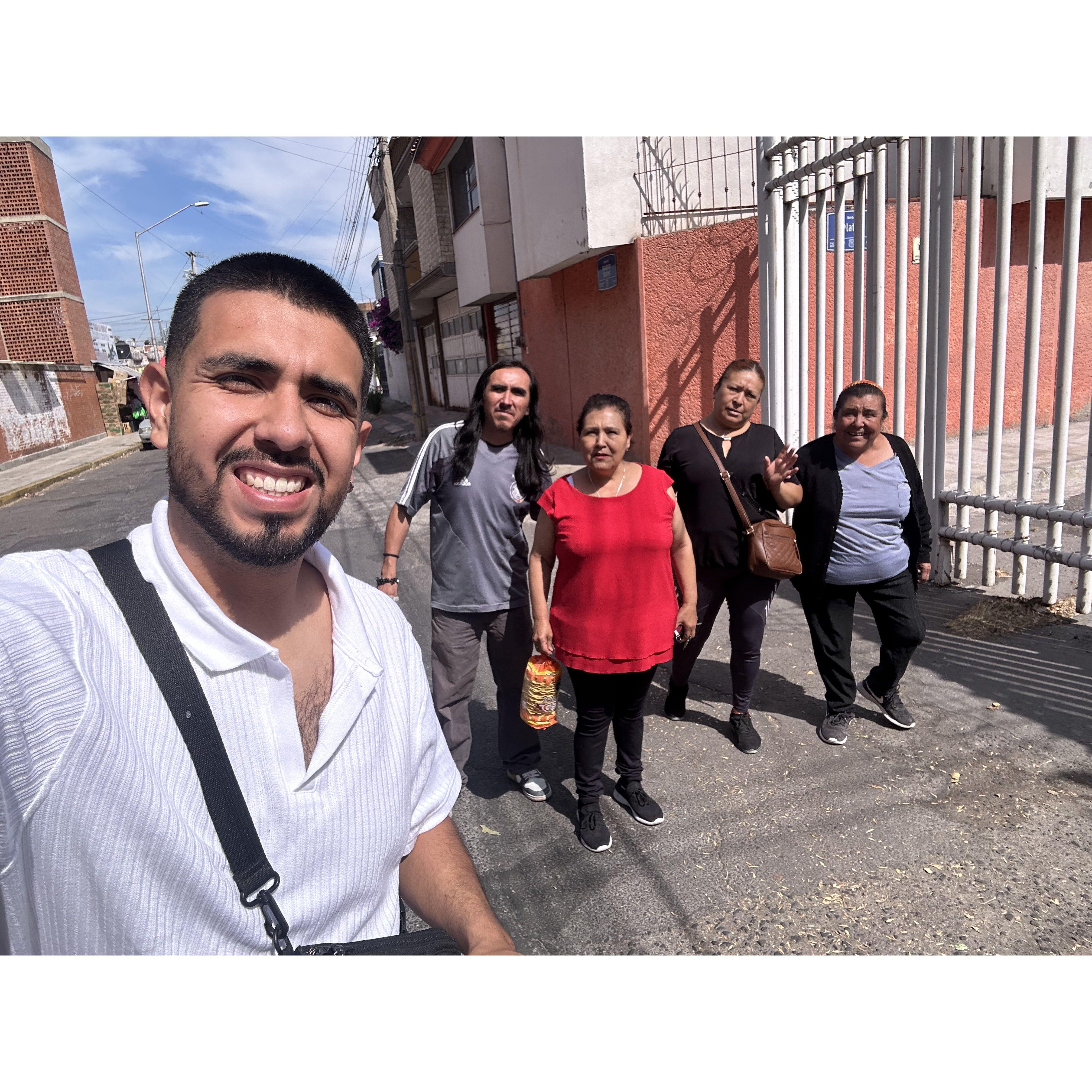Fist time in a long time in MEXICO with family