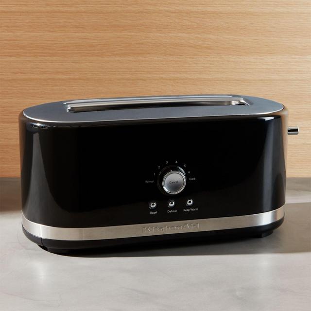 KitchenAid ® Onyx Black 4-Slice Long Slot Toaster