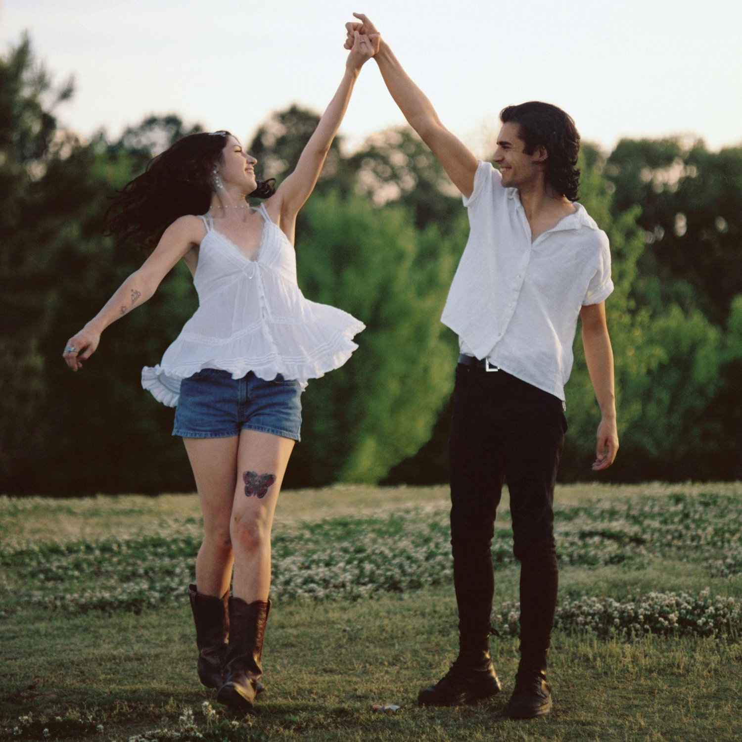 Engagement photoshoot on FILM!