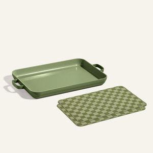 Griddle Pan + Oven Mats (3 Pieces)