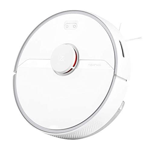 Roborock S6 Pure Robot Vacuum and Mop, Multi-Floor Mapping, Lidar Navigation, No-go Zones, Selective Room Cleaning, Super Strong Suction, Wi-Fi Connected