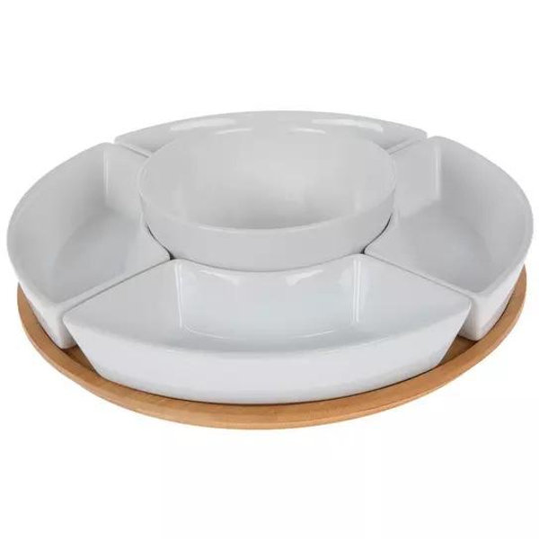 Ceramic Serving Bowls With Tray | Hobby Lobby | 6276703