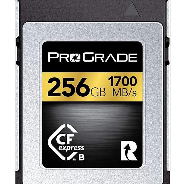 ProGrade Digital Memory Card - CFexpress Type B for Cameras | Optimized for Express Transfer of Files & Large Storage | 256 GB Gold Series