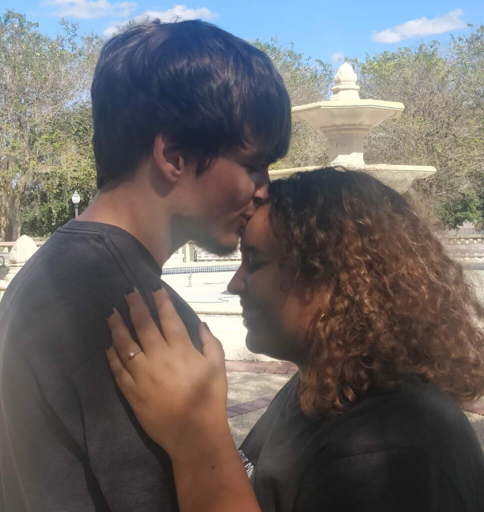 The day that Blake proposed in 2021
