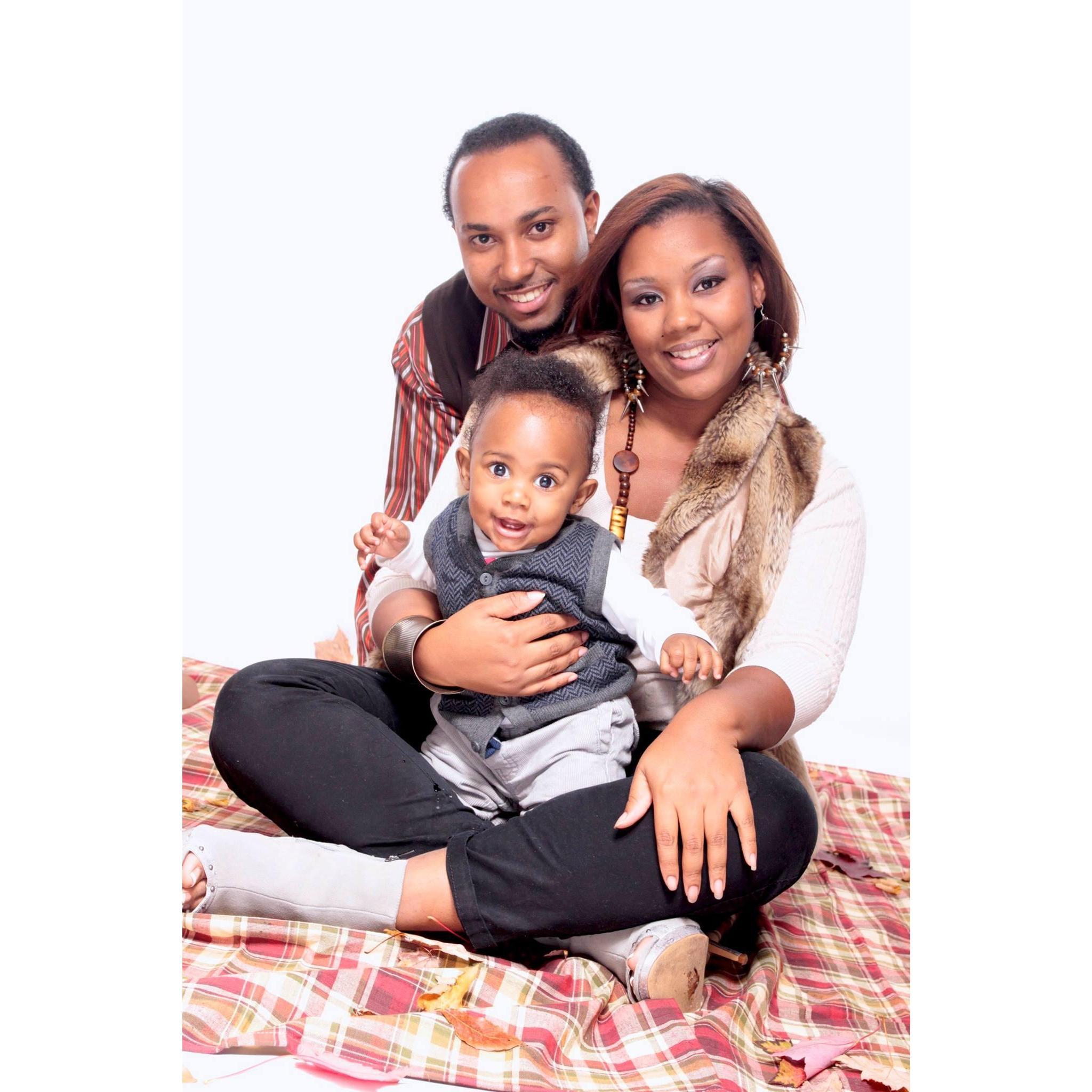 Our first family photo 2013.