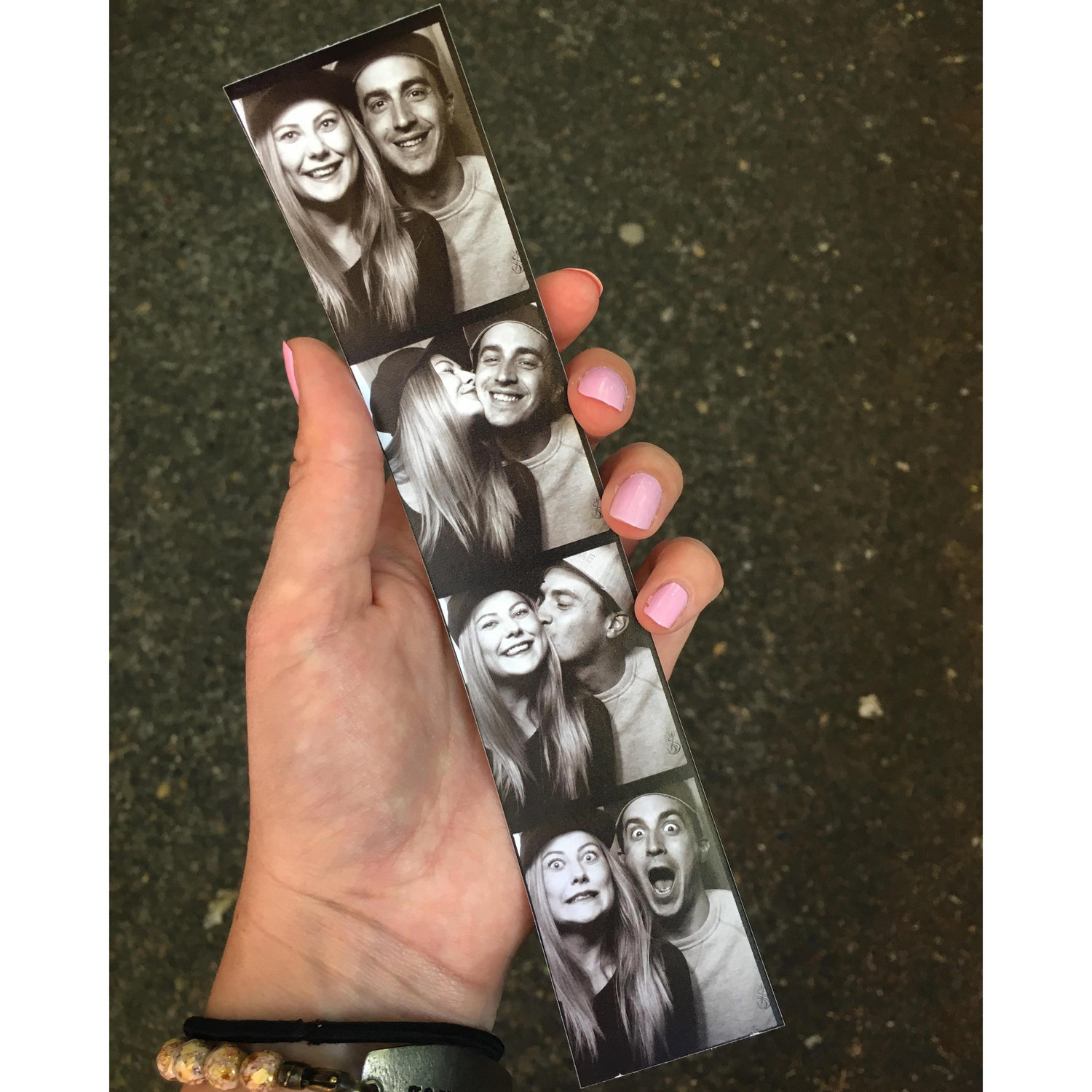 This was taken in the oldest photo booth, in Portland