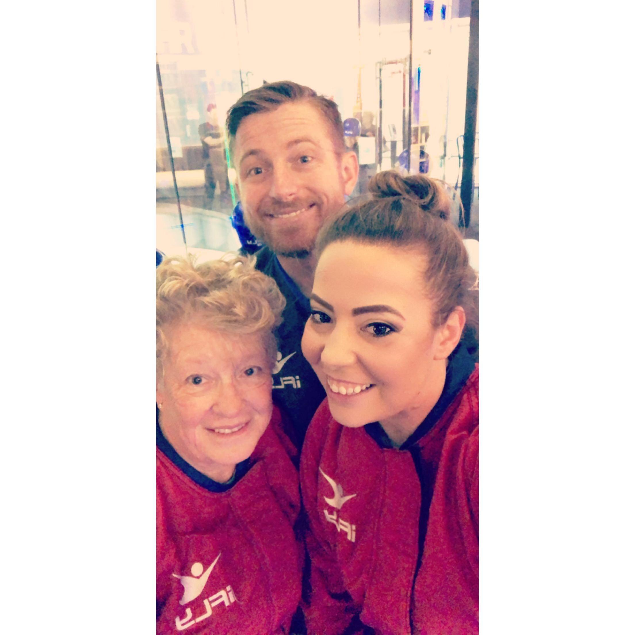 iFly with the mom was an experience, to say the least.