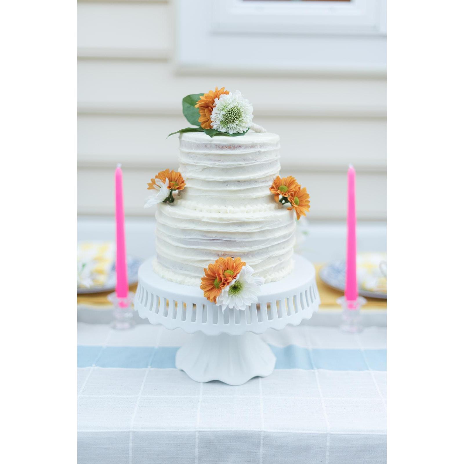 Gabriela baked our wedding cake --- and it was perfect!