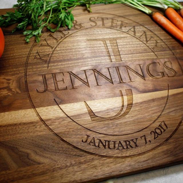 Personalized Cutting Board - Wedding Gift...