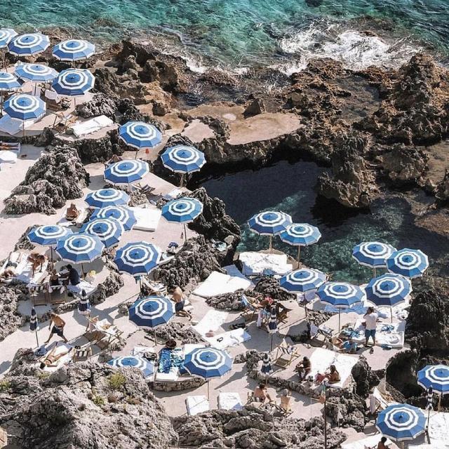 Beach Day at La Fontelina Capri