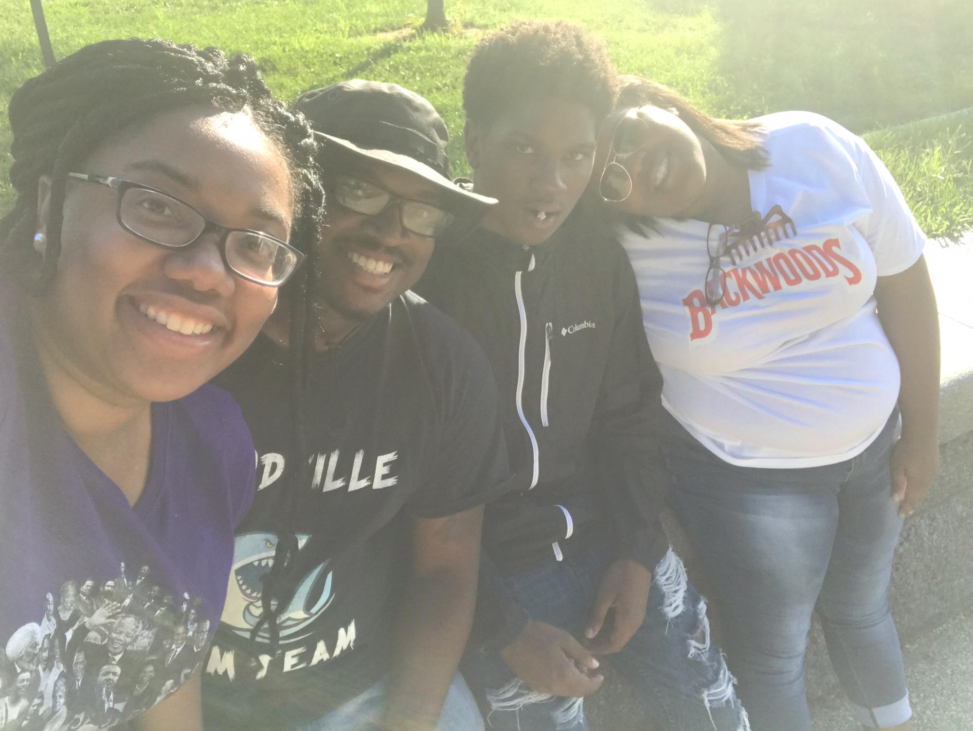 A Day in D.C. with his future "baby" brother and sister-in-law.