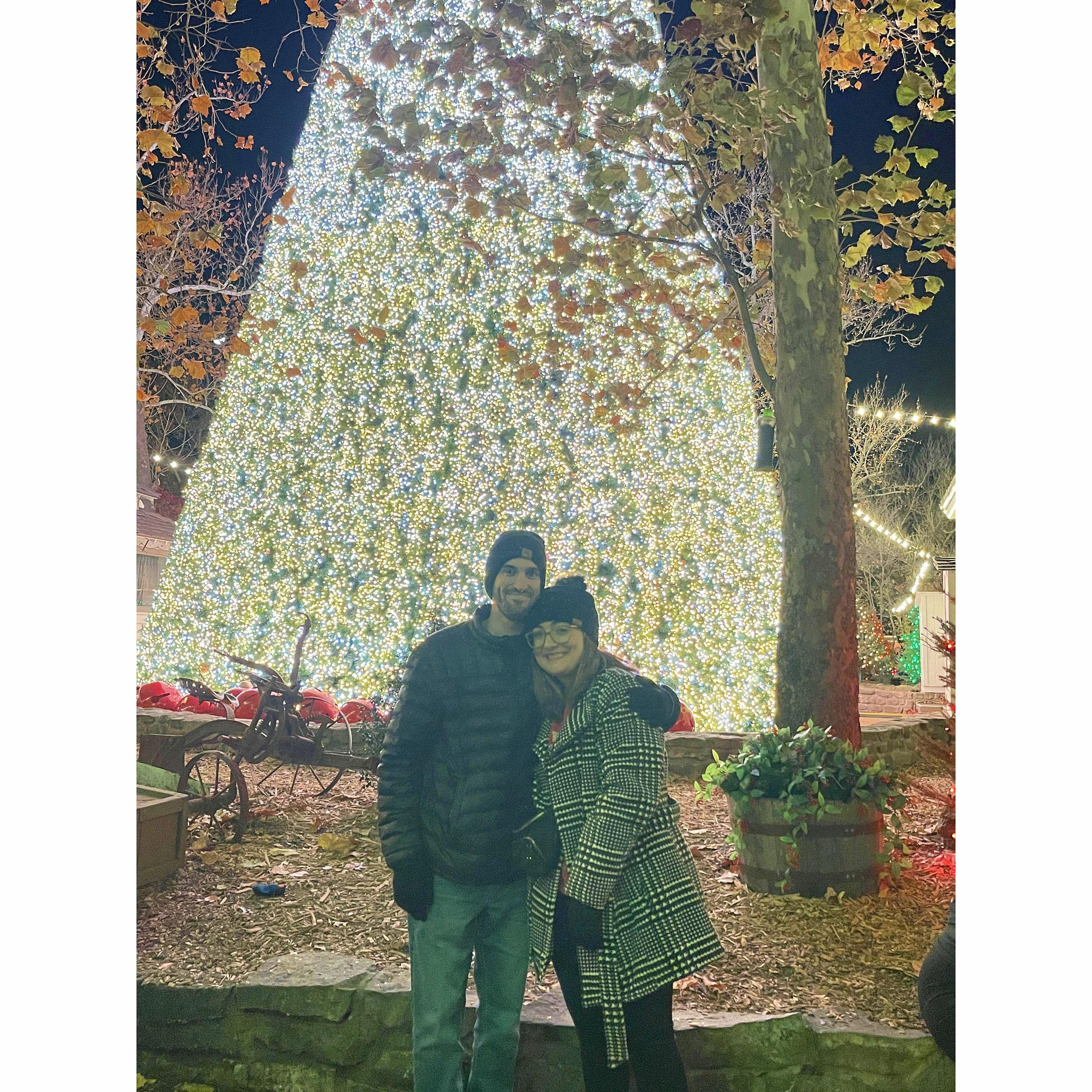 First time visitng Silver Dollar City at Christmas