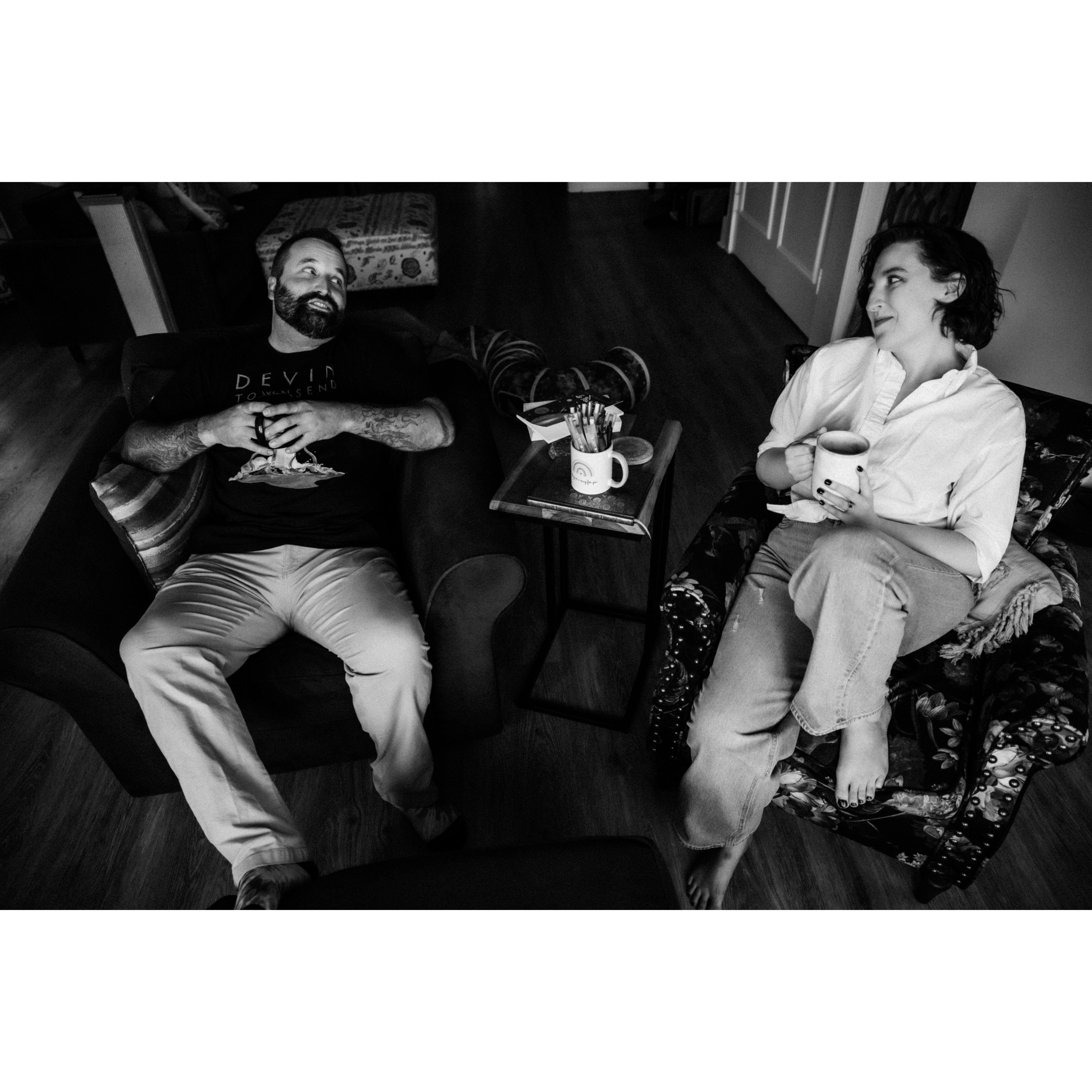 Nearly ten years later, still making the same faces at each other (Archer Inspired Photography)