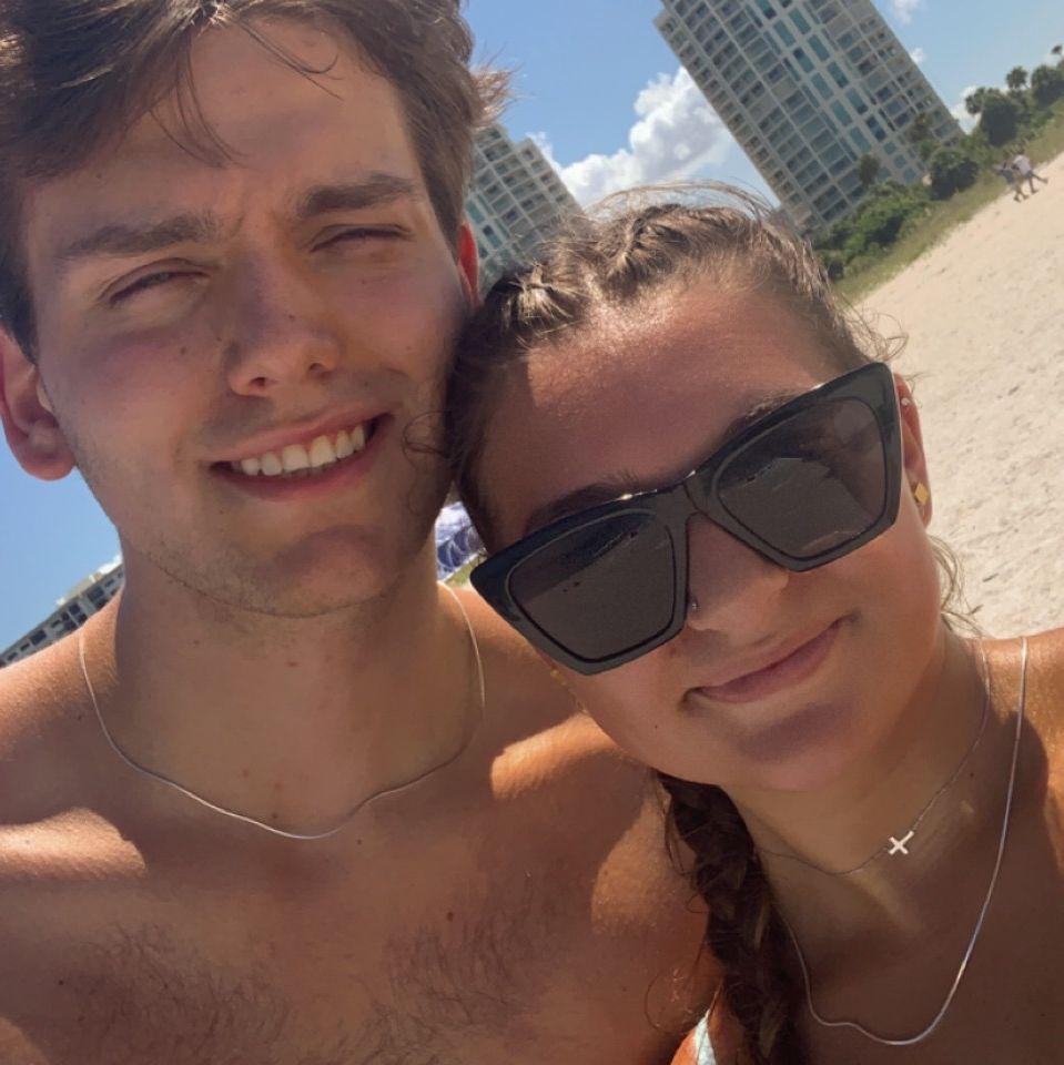 Getting our tan on in Florida