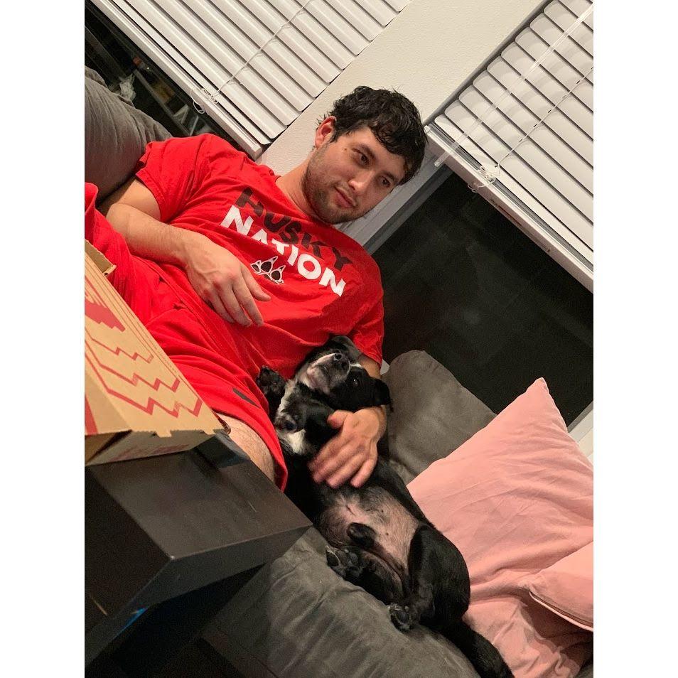 First time Andre met Bongo - instantly clicked. (Aug 2021)