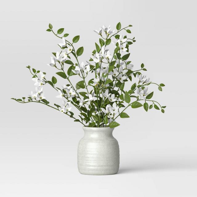 Artificial Floral Arrangement White - Threshold™