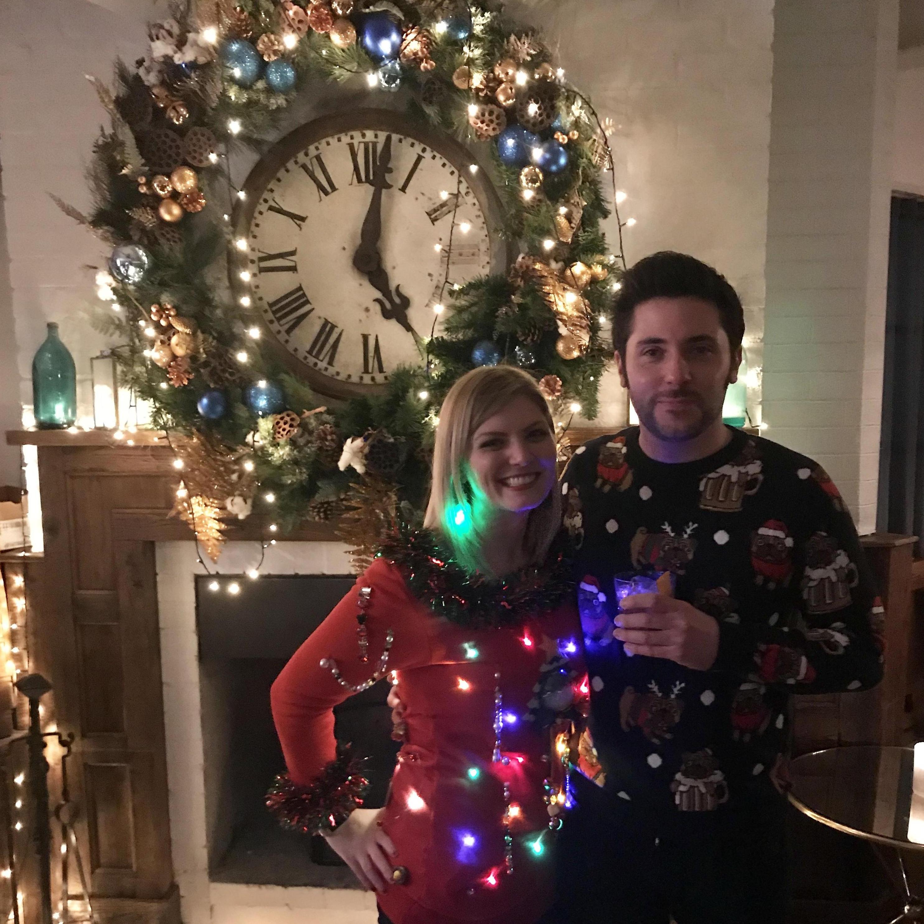Celebrating the 10th annual BJ in our ugliest bad jumpers
2018