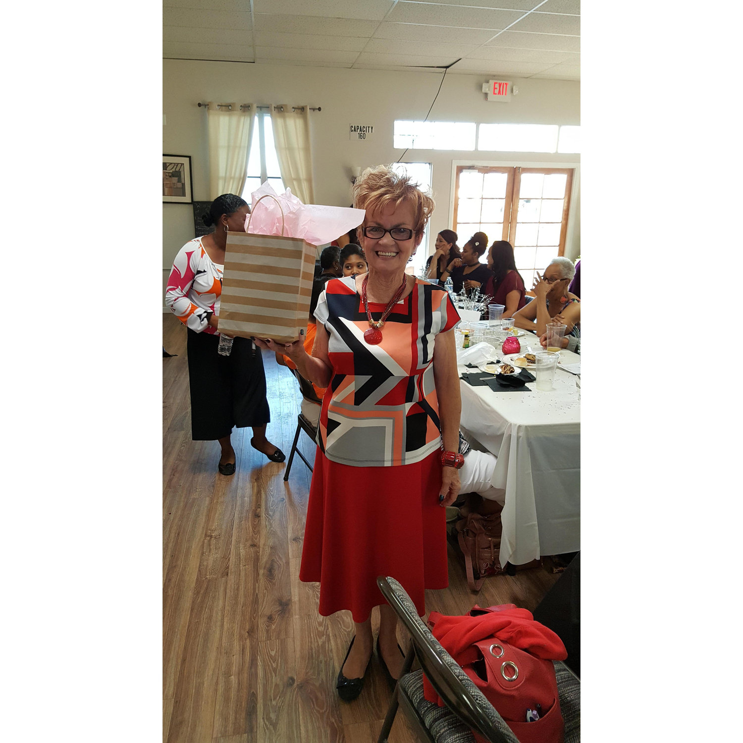 One of our bridal shower gift winners!