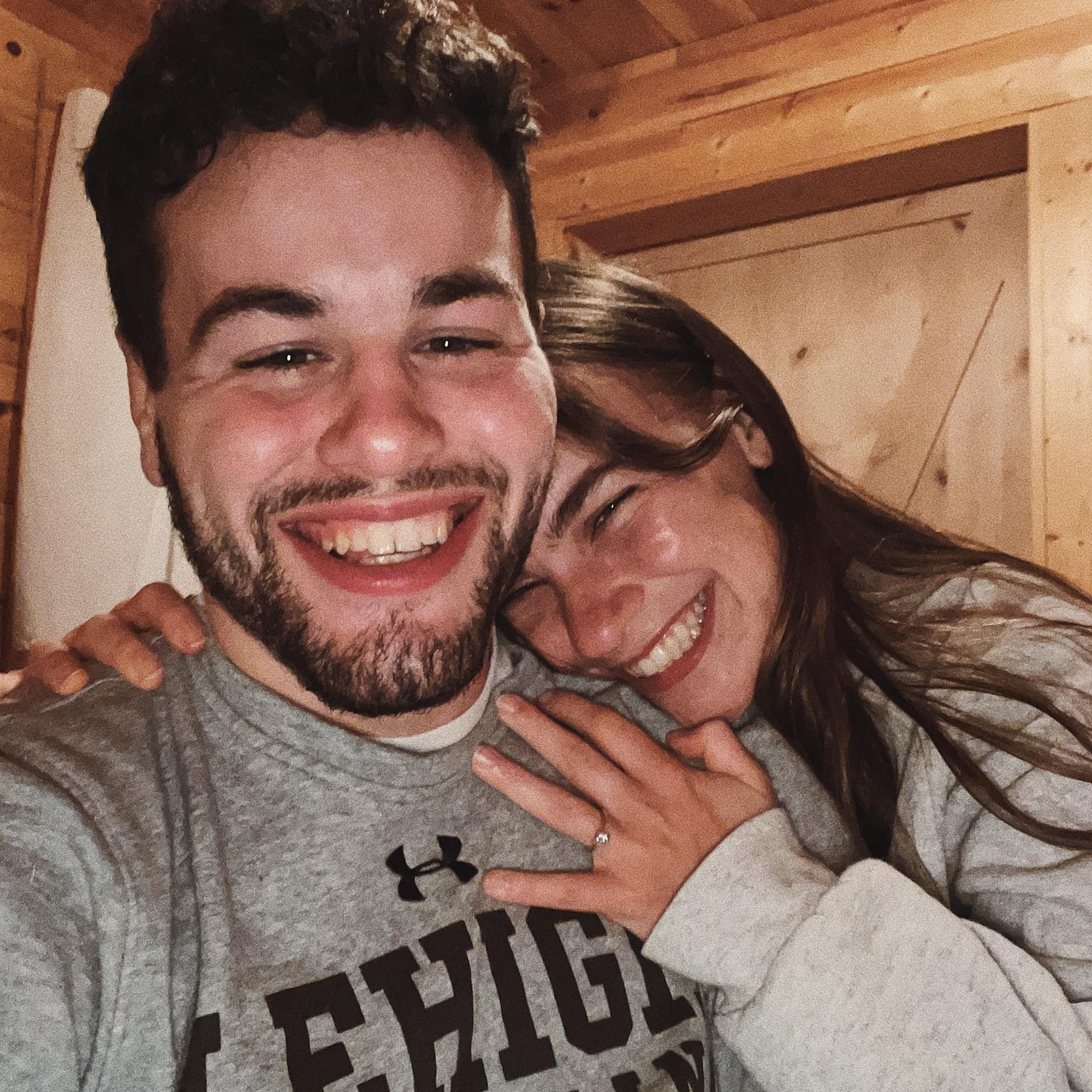 The night we got engaged! 9.10.21