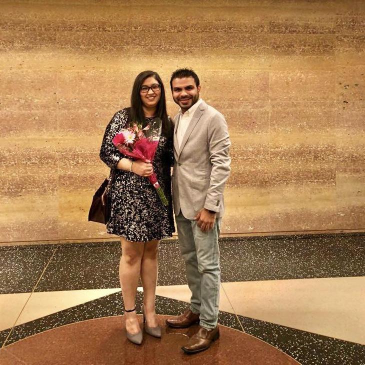 Before the Proposal in Chicago, Illinois