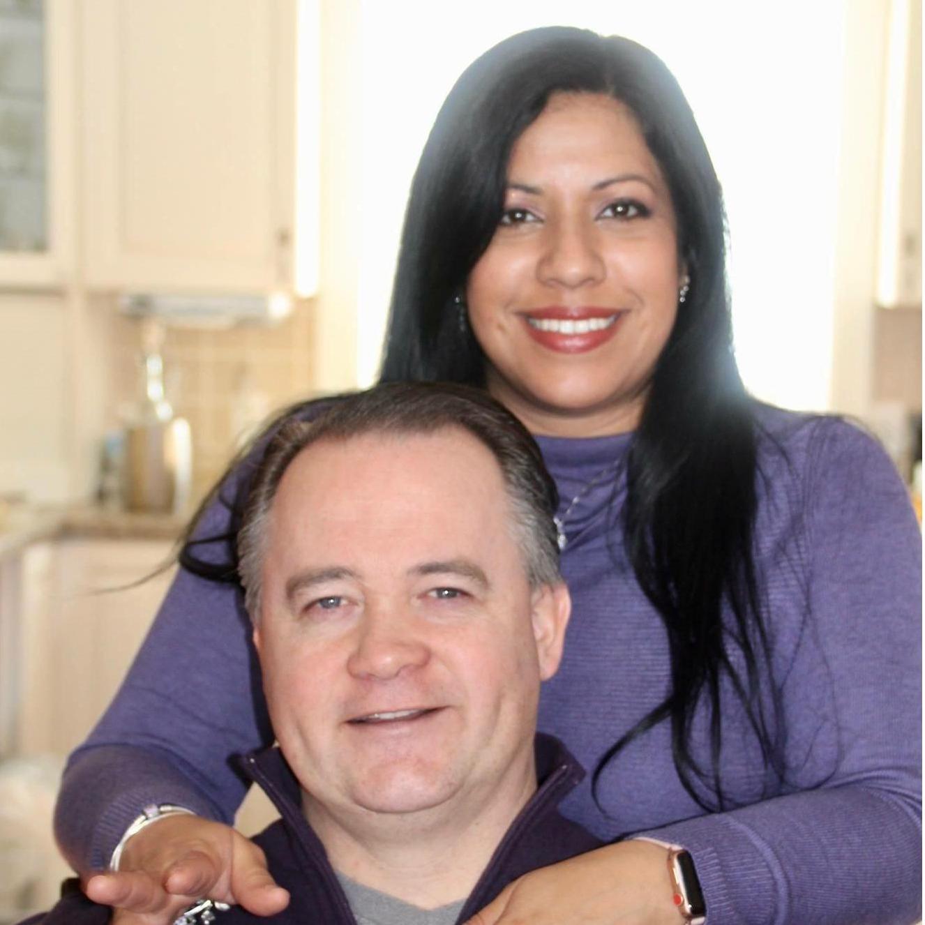 Dinner party at Doug and Patricia's in 2017.