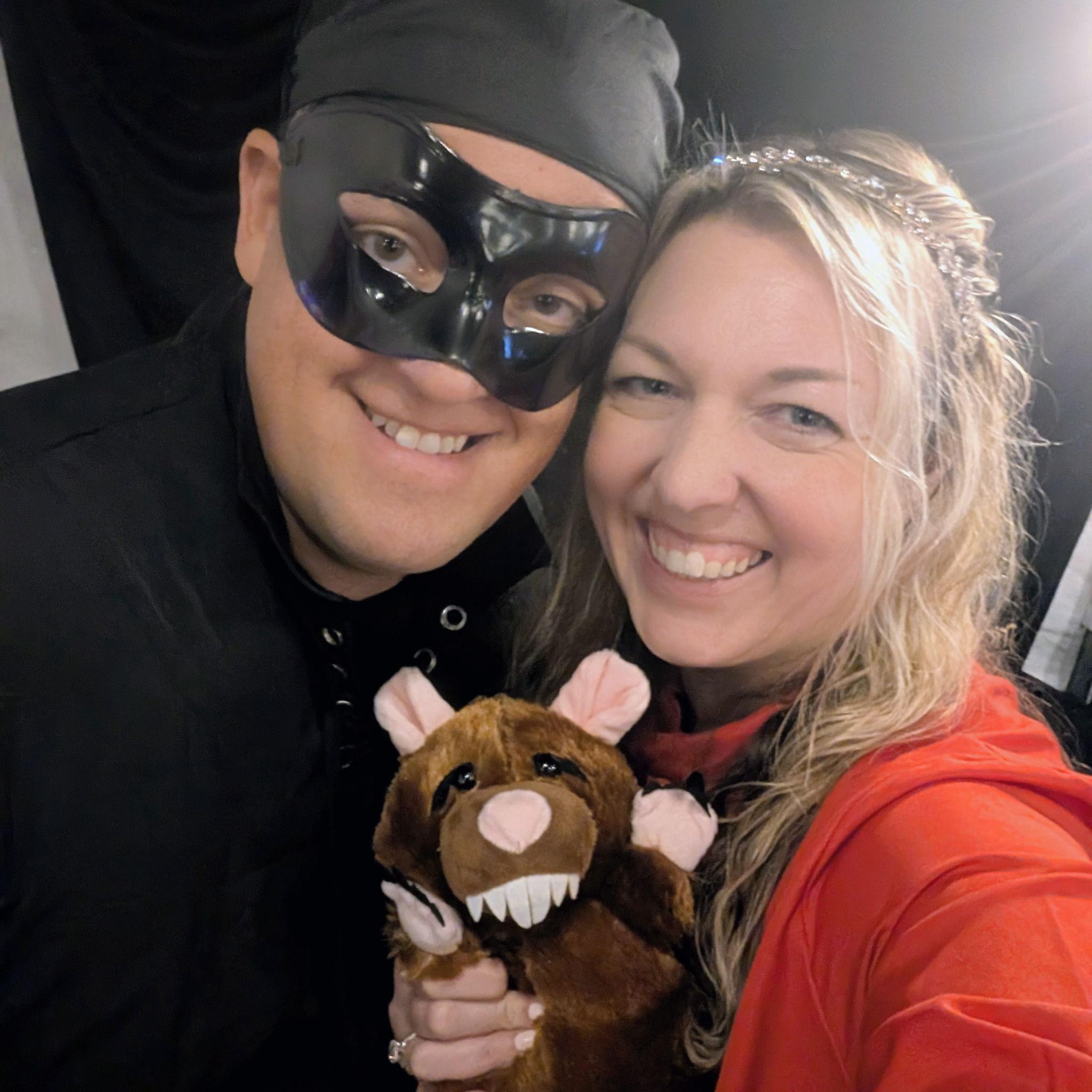 Westley and Buttercup from "Princess Bride" (and the ROOS)