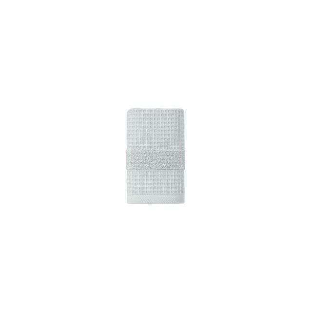 Haven™ Organic Cotton Waffle & Terry Washcloth in Sky Grey