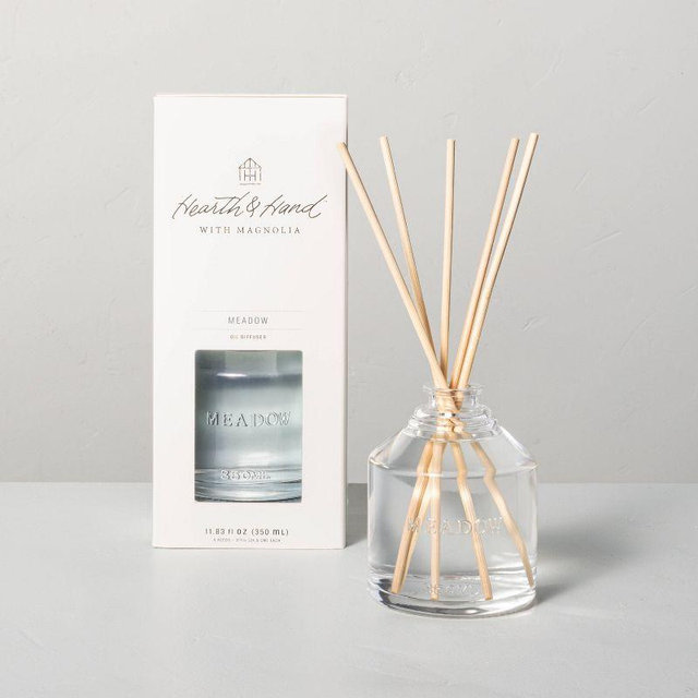 12.3 fl oz Meadow Oil Diffuser - Hearth & Hand™ with Magnolia
