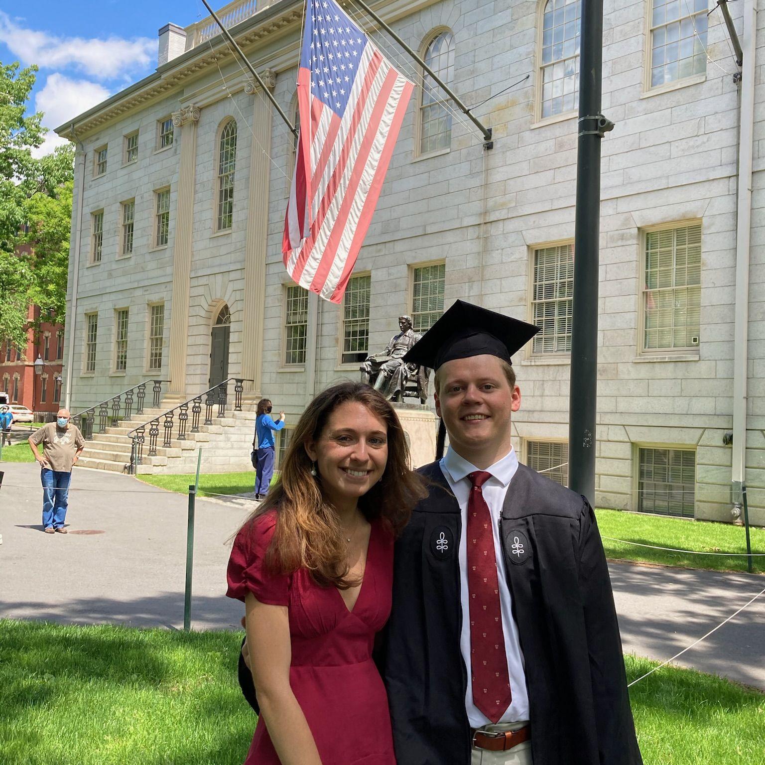 Sasha's Harvard graduation (2021)