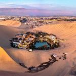 Huacachina Oasis in the Desert, Ica