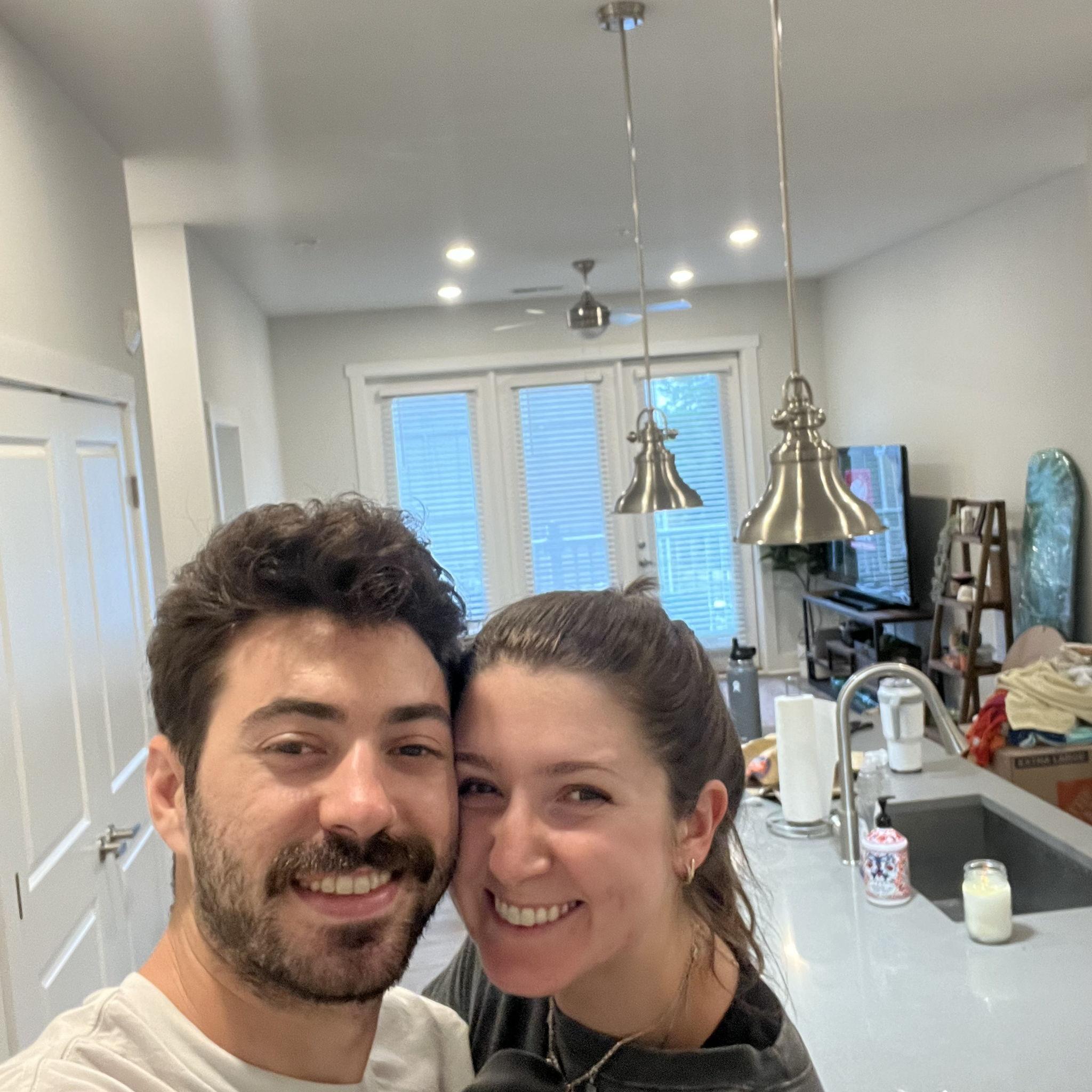 First picture in our new home - Wilmington, NC!