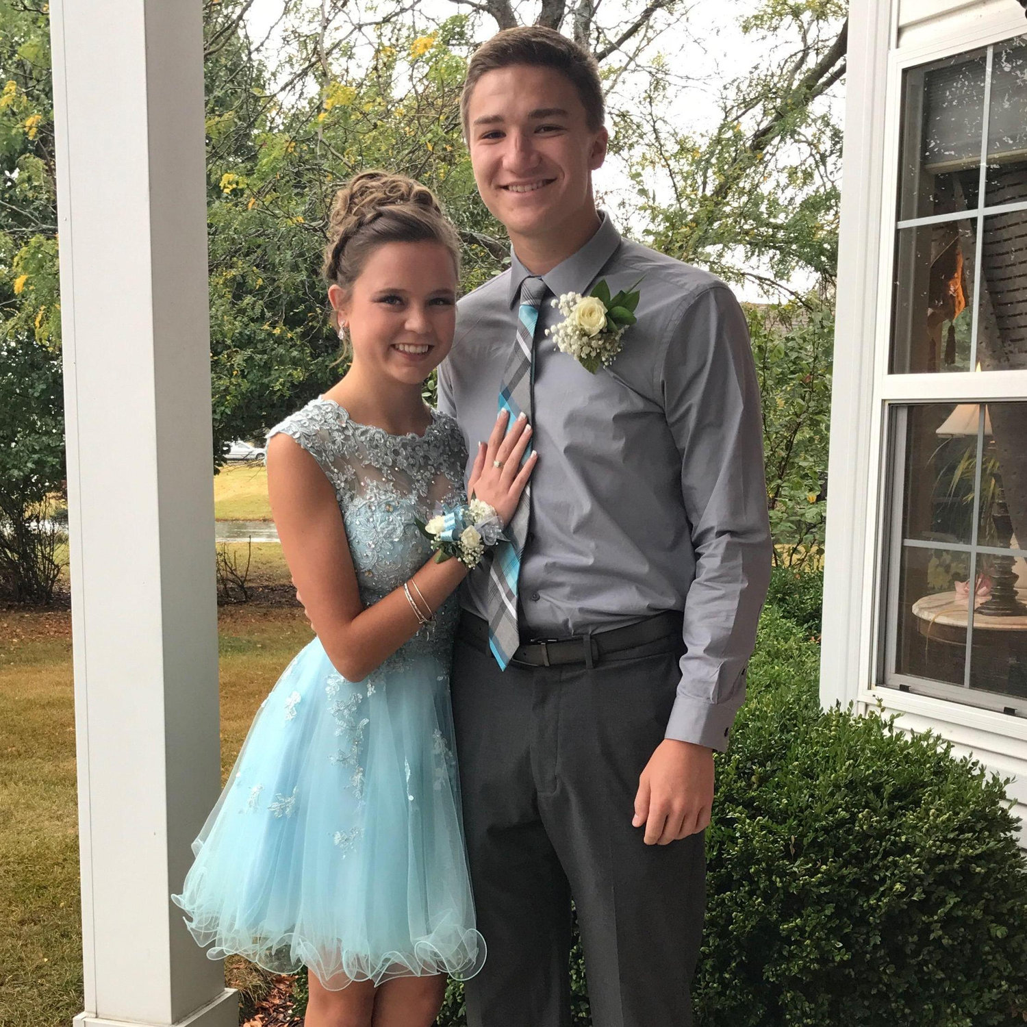 Senior year homecoming dance!