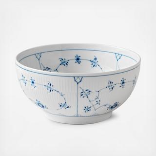 Blue Fluted Plain Bowl
