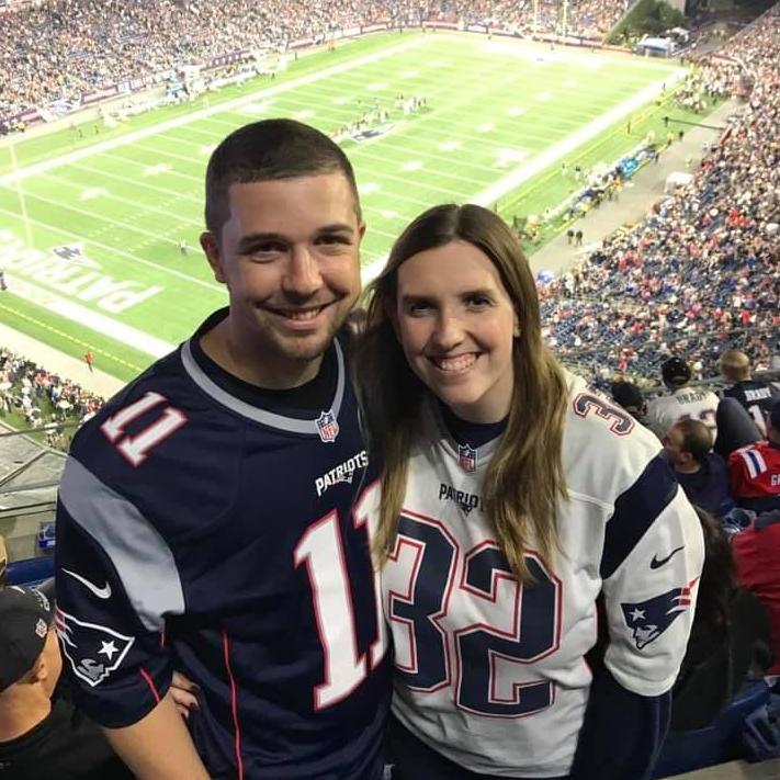 Kyle's first Patriots game