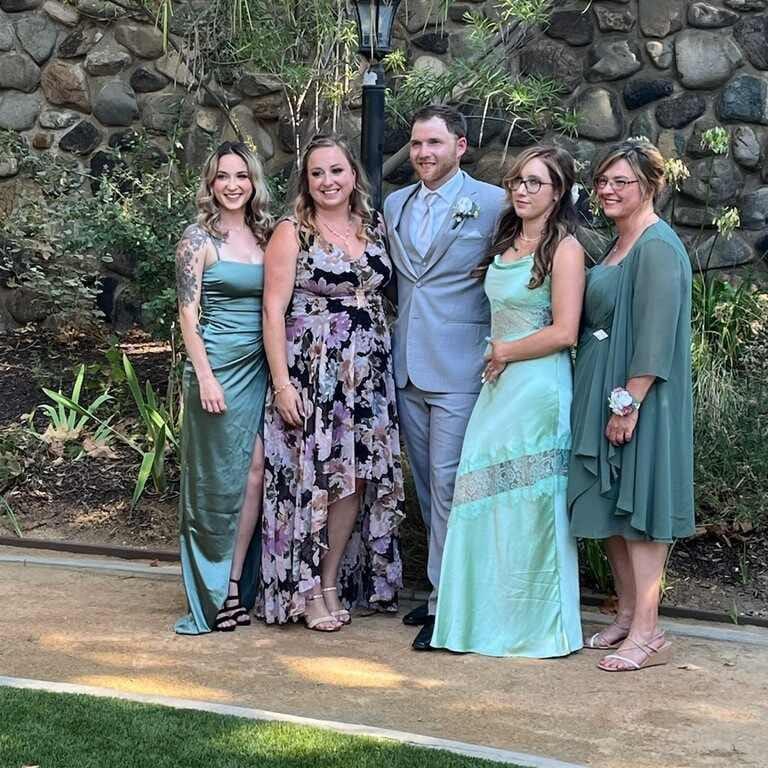 claudia with all her kids