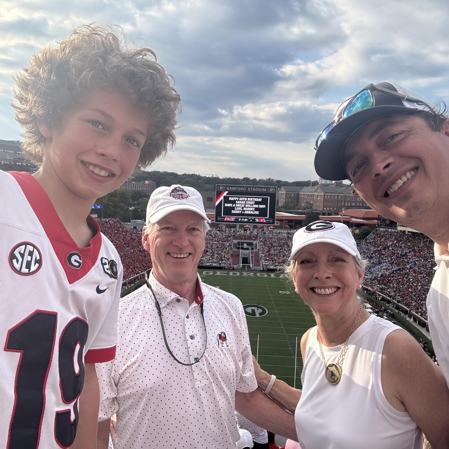 Go Dawgs!  Pulled out a victory over Ole Miss with Wesley and Maddox.
