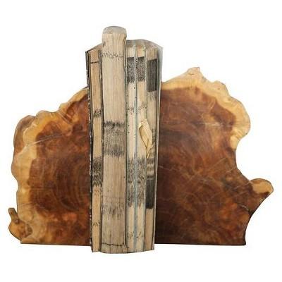 Madre De Cacao Wood Bookends (5") - 3R Studios